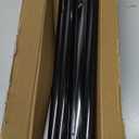 2 Pack Black Tension Curtain Rod 30 to 64 Inch,Adjustable Curtain Rod,Shower Tension Curtain Rod No Drilling,7/8" Spring Curtain Rods for Windows Closet Doorway Door