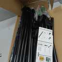 NUERPO 8 Pack String Light Poles,5Ft Metal Poles for Outdoor String Lights,Outdoor Light Poles with Post,Poles/Stand for Outside,Patio,Deck,Backyard,Garden Wedding,Party
