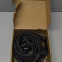 Adjustable Silicone Rubber Bungee Cords with Hooks 48 inch, Heavy Duty 4 Piece Set Package, Flexible and Stretchy