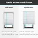 Changshade Blackout Cordless Cellular Shades for Windows,Honeycomb Blinds with Thermal Insulation,UV Protection,Child Safe,Privacy Light Control,Easy to Install37" W x 72" H,White