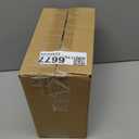 I00000 60 Pcs Gold Glitter Plastic Plates, Gold Disposable Party Plates, Premium Clear Plastic Plate Disposable Include 30 Dinner Platos 10" & 30 Dessert Platos 7" Perfect for Wedding & Party