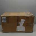 4 Pack Expandable Pull Out Cabinet Organizer 21"Deep With Raising Pad for Framed Cabinets, 3 Slide Rails Slide Out Drawers, No Drill Roll Out Shelves, Adjustable Width 12.1"-20.4" White