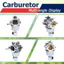 Carburetor Replacement for Briggs Stratton 594601 796587 796250 795486 591736 794136 33M977 31Q677 331777 331707 331877 Engine Lawn Mower Tractor