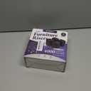 EclatBain Bed Risers Furniture Risers Heavy-Duty Rectangular Adjustable Block Lift to 3 inches and 4.3 inches Desk, Sofa, Chair Legs, Refrigerator, Washing Machine Support up to 4000 pounds (2 layer(3inches), Square-black-4 Pack)