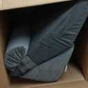 MEGCXIT 3PCS Bed Wedge Pillow for Headboard, Adjustable Wedge Pillow for Sleep Apnea, 23 Wide Triangle Pillow Wedge Set for After Surgery, Acid Reflux Relief, Snoring, Neck&Back Support, Grey