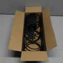 Magnetic Cup Holder for Fridge, Aufworld Tumbler Organizer Fits 20/30/40 oz Stanley Cups, Accessory Storage with Lid & Straw Holder, Space-Saving Storage Rack for Kitchen Fridge (Black-Cup Holder Set)