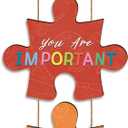 Motivational Quote Wall Hanging Sign,You Are Kind Wall Sign,Classroom Door Sign,You Are Smart Positive Quotes Wooden Hanging for Kids,Classroom Door Hanger for School Playroom Nursery (Colourful)