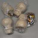 3 Inch Wooden Unfinished Bun Feet for Dresser Legs Couch Sofa Cabinet bun feet Ottoman DIY Replacement Wood Furniture Legs for Furniture Set of 4 (4set, 3inch) Patent Application