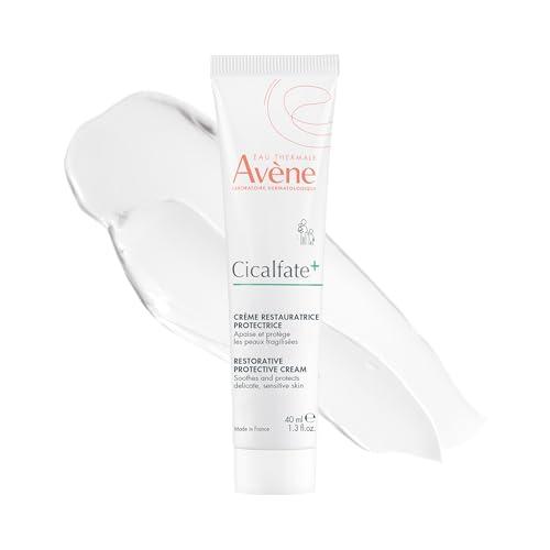 Avène Cicalfate+ Restorative Protective Cream, Face Moisturizer, face cream for sensitive skin, helps restore skin barrier, restorative cream, safe for infants, children and adults, 1.3 Fl Oz, Best By: 11/2027