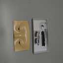 3D Eye Makeup Practice Board - Reusable Silicone Face Mannequin for Beginners to Practice Eyesmakeup Kit (White)