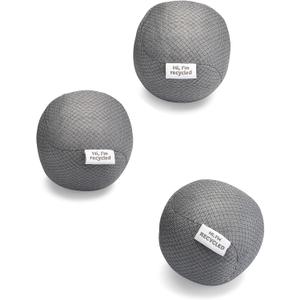 Full Circle Loads of Fun Anti-Static Dryer Balls - Reusable Alternative to Fabric Softener and Laundry Dryer Sheets, Removes Static, Quiter & Lasts Longer Than Wool  Vegan, Made from Recycled Plastic