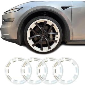 Rim Protector for Tesla 2025 2026 Model Y Juniper Performance 21inch Arachnid 2.0 Wheels Cover All-in-one Car Tire Trim Rings Rim Case Hubcaps Model Y Juniper Accessories
