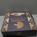 MAONAME 13" Gold Charger Plates, Round Reef Chargers for Dinner Plates, Plastic Plate Chargers for Table Setting, Wedding Decor, Set of 12