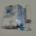 Amazon Basics Vacuum Compression Space Saving Storage Bags with Hand Pump, Large, Pack of 4, Clear