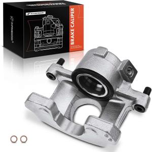 A-Premium Disc Brake Caliper Assembly Without Bracket Compatible with Select Ford Models - Mustang 1987-1993 5.0L, Thunderbird 1987-1988 2.3L - Front Left Driver Side