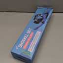 Greatever Dry Snorkel Set,Panoramic Wide View Anti-Fog Scuba Diving Mask,Professional Snorkeling Gear for Adults Kids (Small, Black Pink)