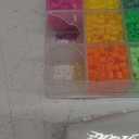 Ironing Beads Set, 24 Colours, 5 mm Plug Beads Set, 
Fuse Beads Kit for Boys and Girls with Storage Box