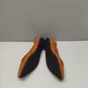 Women's Flats Shoes Comfortable Dressy Pointed Toe Knit Washable Ballet Flat (8.5, Brown)