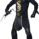 California Costumes mens Elite Assassin (Black, S)
