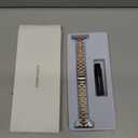 APPLE WATCH BAND TWO-TONE STAINLESS STEEL – SERIES 11, 10, 9, 8, SE & ULTRA