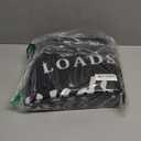 Black-1 Farmhouse Laundry Room Rug Runner, Non-Slip Floor Mat, Waterproof for Kitchen, Bathroom, and Mudroom Decor 20''x48''