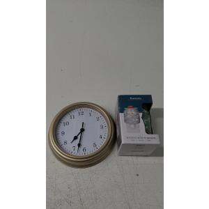 Home Sets, Pack Of 2 (Wall Clock & Accent Wax Warmer)