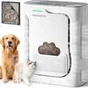 Meowant Air Purifiers for Home Pets, U-Shaped Air Inlet Pet Air Purifier for Home Large Room 2200Ft², H13 HEPA Filter, Washable Pre-Filter, PM2.5 Air Quality Monitor, Air Cleaner for Pet Hair Dander