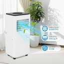 IDEALHOUSE 8,000 BTU Portable Air Conditioners with Remote Control, White