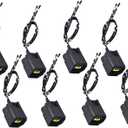 Modular Ignition Coil Connector Pigtail Plug Replacement for 4.6L 5.4L 6.8L WPT579 Set of 8