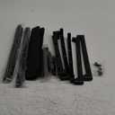 Kitsure Shoe Rack - Non-Woven Shoe Rack Shelf, Shoe Organizer for Closet, Entryway, Garage & Corridor, Stackable Shoe Shelves, 27.5" Wide - 3 Tier, Black