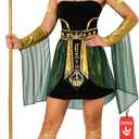Morph Cleopatra Costume Women, Women Cleopatra Costume, Adult Cleopatra Outfit, Womens Halloween Costumes (X-Large)
