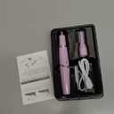 (2024 Newly Released & Multi-function) Eyebrow Shaver, Men's, USB Rechargeable, Nose Hair Cutter, Men's & Women's, Eyebrow Shaving, Shaving, Growing, Electric Shaver, Etiquette Cutter, Ear Hair, Purple