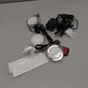 AIBOO 12V LED Under Cabinet Lighting Kit 3 Packs Slim Aluminum Puck Lights with 2-Way Switch All Accessories Included for Counter Closet Lighting 6W (Warm White)