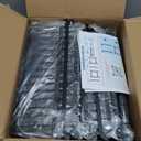 Over The Door Organizer8-Tier Over The Door Pantry Organizer with Adjustable BasketsMetal Hanging Pantry Organizers and Storage for Kitchen, Back of Door Seasoning Rack (Black)