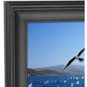 14x28 Panoramic Photo Frame Black Solid Wood Picture Frame 14x28 inch Painting Frame Poster Frame(S23B1428)