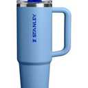 STANLEY Quencher ProTour Flip Straw Tumbler with Leakproof Lid 40 oz | Built-In Straw & Handle | Cupholder Compatible for Travel | Insulated Stainless Steel Cup | BPA-Free | Chalk