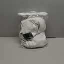 NICETOWN White 100% Blackout Curtains for Windows, Super Heavy-Duty Black Lined Total Darkness Drapes for Bedroom, Privacy Assured Window Treatment for Patio (Pack of 2, 70 inches W x 108 inches L)