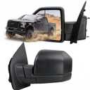 Left driver Side Door Mirror with Blind Spot Glass Power Fits 2015-2020 Ford F150 Without Turn Signal Light Non-Heated (3Pins) Replaces: ‎FL3Z17683AK