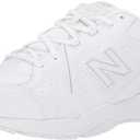 New Balance Men's 608 V5 Casual Comfort Cross Trainer (White/White) Size 8.5