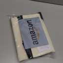 BeeGreen Embroidery Monogram Initial Tote Bag for Women Teacher Mom Friend Personalized Gift for Birthday Beach Work Wedding (Natural & Black)