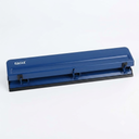 Eagle 3 Hole Punch, Desktop Heavy Duty Paper Puncher,12 Sheet Punching Capacity, All-Metal Construction (Blue)
