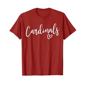 Cardinals School Cardinals Sports Team Women's Cardinals T-Shirt, 3XL