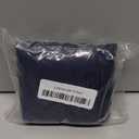 Egyptian Toddler Pillow Cases 100% Cotton Pillowcase 14x20 Set of 2 with Zip Closure Small Pillow Case 600 Thread Count Travel Nursery Pillow (14x20 Inch, Navy Blue)