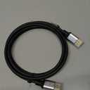 DisplayPort Cable 6.6FT, DP 2.1 Cable, 32.4Gbps High Speed, DP to DP Support 8K@60Hz 4K@144Hz, Gold-Plated Connector, DisplayPort Cord for Monitor, PC, Laptop, Gaming setups