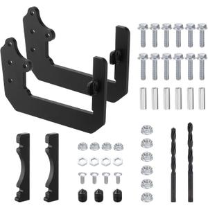 RV Bumper Brackets| RV Bumper Storage Supports | Heavy Duty RV Bumper Rack fits 4-Inch to 4.5-Inch Square Bumpers