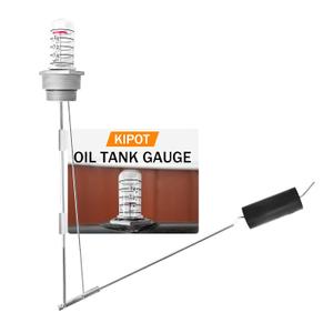 Oil Tank Gauge Fuel Level Gauge Fit for 275, 330 Vertical Oil Tank Compatible with 1 1/2, 2 Hole
