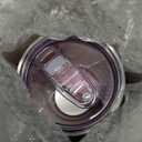 Universal Iced Coffee Sleeve with Handle - Insulated Double Wall Reusable Stainless Steel Holder Insulator for Cold Drinks Fits Small Medium Large To Go Cups Gifts for Men Women Him Her (Sweet Taffy)