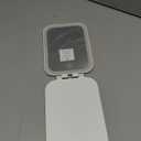 Travel Makeup Mirror, Portable Mirror with 3 Adjustable Light Settings, USB-Rechargeable Vanity Mirror with LightsGift for Women and Girls (White)