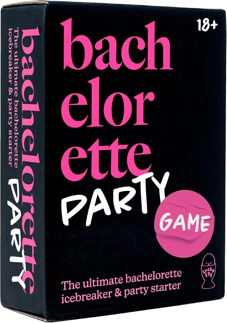 Lucky Egg Bachelorette Party Game: The Adult Bridal Party Games - 99 Diverse Questions - Board Game for Bridal Party, Adults, Adult Party Games, Games for Grown Ups, Funny Fun Adult Games