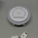 SIDVAR Bluetooth Speaker Night Lightsr,Wireless Charging Modern Speaker,Best Teenage Birthday Gift Ideas Tween Girls Gifts/Please use The Original Adapter10W Wireless Charging